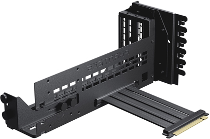 Изображение PHANTEKS Premium PCIe Gen 5 Vertical GPU Bracket, DRGB, PCIe 5.0 - 220mmm, schwarz
