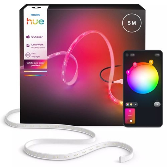 Изображение Philips Hue Flux outdoor strip light 5m EU|