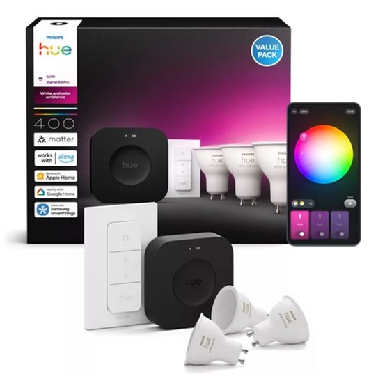 Изображение Philips Hue WCA GU10 3KIT sw Pro EU |