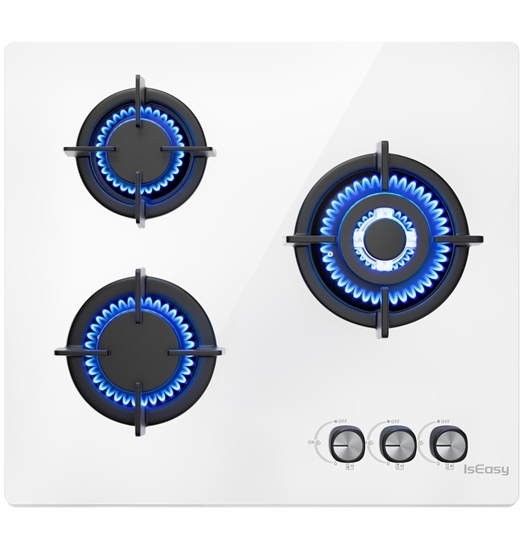 Picture of Pyta gazowa ISEASY MGBG-603 3 palniki (biaa)