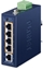 Изображение PLANET IP40 Compact size Industrial Nie zarzdzany Fast Ethernet (10/100) Niebieski