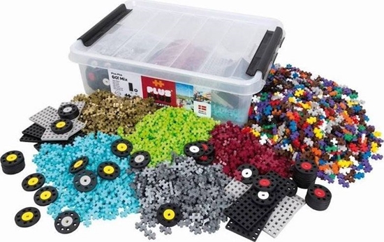 Picture of Plus Plus Klocki Plus Plus Mini Mix 2600 el. + 10 pytek i 40 kó
