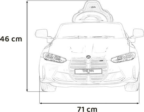 Изображение Pojazd BMW M4 Czarny