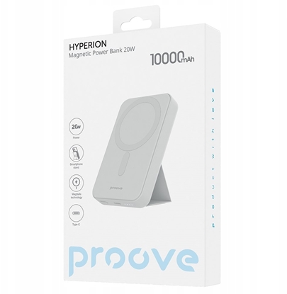 Изображение Powerbank Proove Hyperion 10000mAh 20W biay USB-C/USB-A