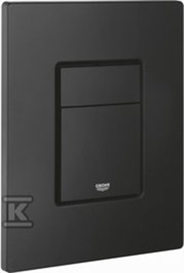 Изображение Przycisk spukujcy Grohe Przycisk spukujcy GROHE Skate Cosmopolitan - do spuczki podtynkowej, 2-pojemnociowy, czarny matowy