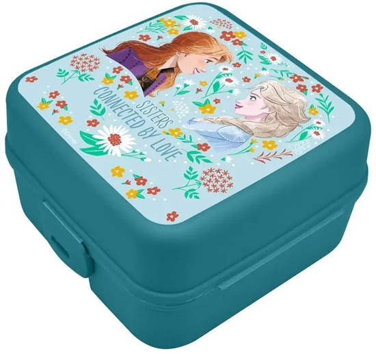 Picture of Pudeko niadaniowe z przegródkami 14x14x8cm Kraina Lodu Frozen 840388 Kids Euroswan