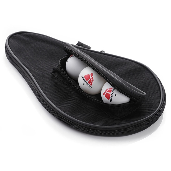 Picture of Rakešu un galda tenisa bumbiņu futrālis Meteor Pro black