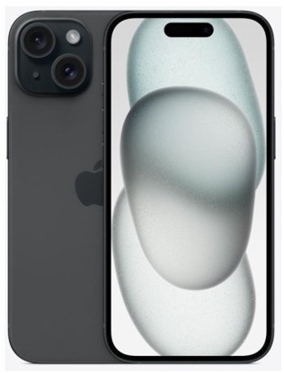 Attēls no Smartfon poleasingowy Apple REFURB. PHONE IPHONE 15/128GB BLACK GR.A APPLE RENEWED M1819-QASV (7340218645895)