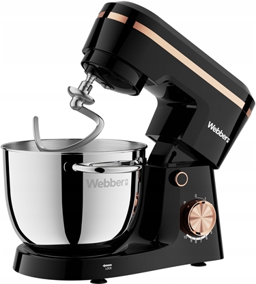 Attēls no ROBOT KUCHENNY PLANETARNY WEBBER SM15 MIKSER 2000W MISA 5,2L WIELOFUNKCYJNY