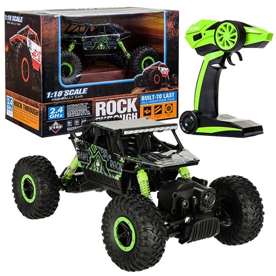 Изображение Rock Crawler HB RC Car 2.4GHz / 1:18 / Green