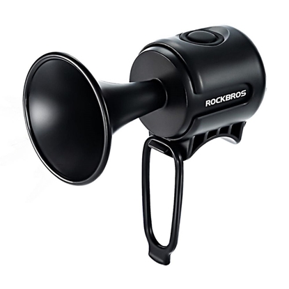 Изображение Rockbros Rockbros 34210002001 electronic bicycle bell - black