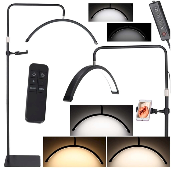 Picture of RoGer LED Lamp for Beauty Treatments 36W Adjustable Black