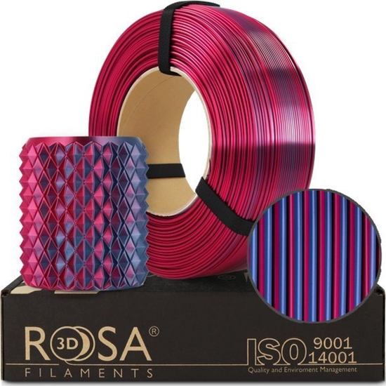Picture of ROSA3D Filament ROSA3D ReFill PLA Magic Silk 1,75mm Midnight City 1kg