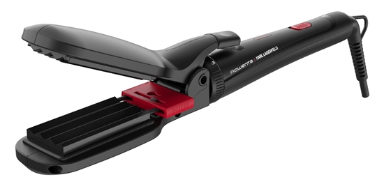 Picture of Rowenta Hair styler | CF422LF0 X KARL LAGERFELD Infinite Looks | Temperature (max) 190 °C | Number of heating levels 1 | 48 W | Black/Red
