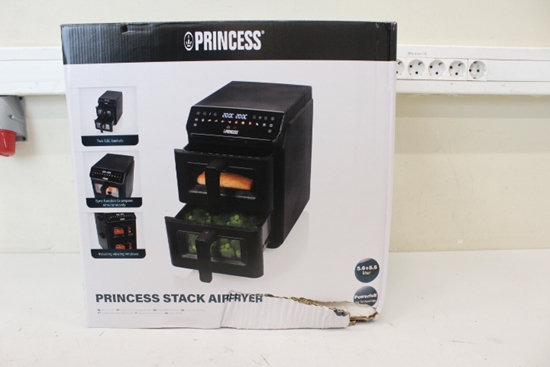 Picture of SALE OUT. Princess Double Stack Airfryer | 182490 | Power 3000 W | Capacity 11.2 L | Black | DAMAGED PACKAGING