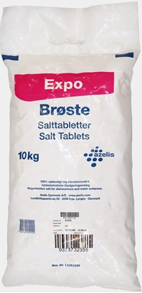 Attēls no Salttabletter t/opvaskemaskiner 10kg Hvid