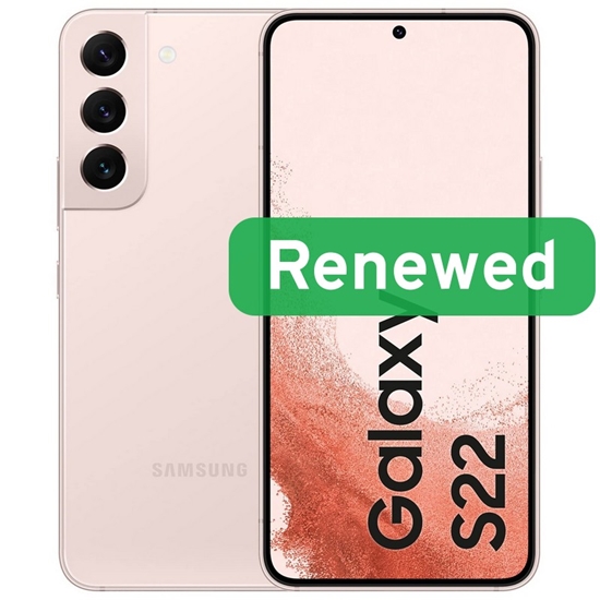 Picture of Samsung Renewed Grade B | Samsung Galaxy S22 | Pink Gold | 6.1 " | 256 GB | 5G | Android