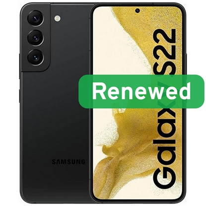 Изображение Samsung Renewed Grade C | Samsung Galaxy S22 | Phantom Black | 6.1 " | 256 GB | 5G | Android
