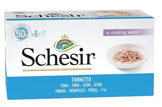 Picture of SCHESIR in cooking water Tuna - wet cat food - 6 x 50 g