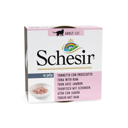Изображение SCHESIR in jelly Tuna with ham - wet cat food - 85 g