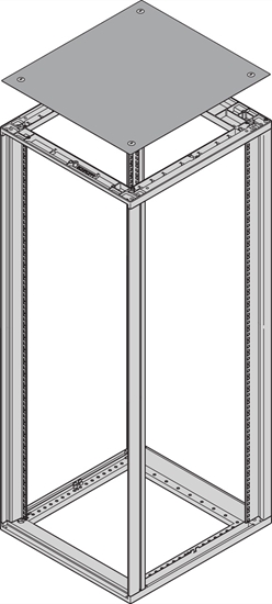 Изображение Schroff Novastar Top Cover Flush, 553W 600D