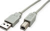 Изображение Secomp STANDARD USB 2.0 Cable, Type A-B, beige, 1.8 m