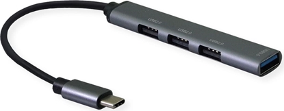 Picture of Secomp STANDARD USB 2.0 Hub, C connector, 4x A Ports (3x USB 2.0 +1x USB 3.2 Gen1)