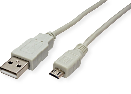 Picture of Secomp USB 2.0 Cable, USB Type A M - Micro USB B M, 1.8 m