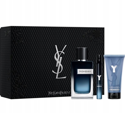 Изображение SET YVES SAINT LAURENT Y EDP spray 100ml + EDP spray 10ml + SHOWER GEL 50ml