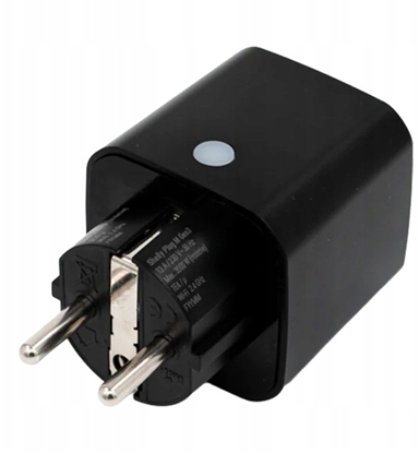 Изображение Shelly Inteligentne gniazdko 13A Shelly Plug PM Gen3 Matter czarny