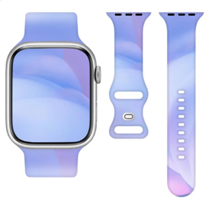 Picture of SILICONE STRAP APPLE WATCH 38|40|41 MM (97+110) BL
