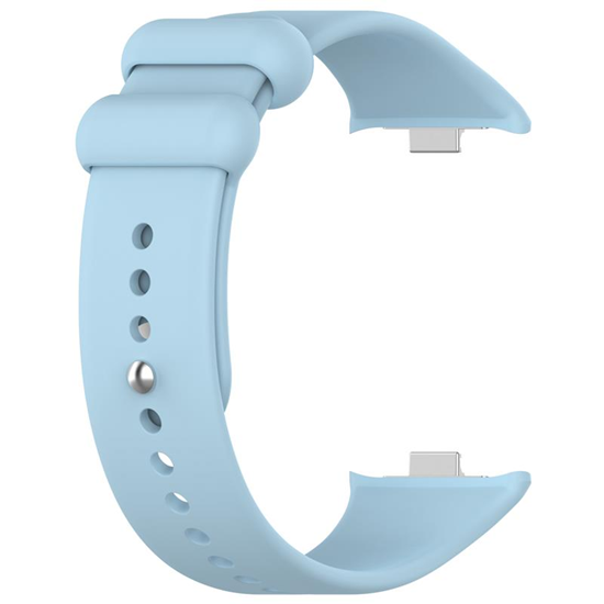 Picture of SILICONE STRAP MI BAND 8 PRO |M8 PRO (4). LIGHT BL