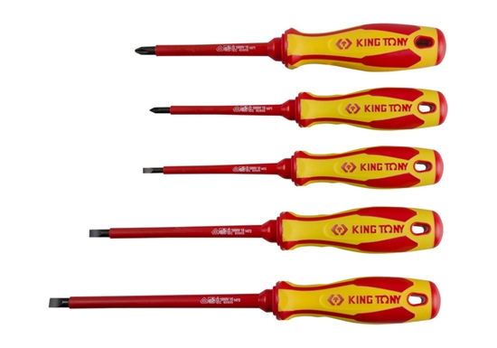 Picture of Skrūvgriežu komplekts King Tony 30615MR; 5 gab.