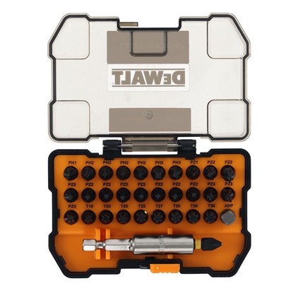 Изображение Skrūvgriežu uzgaļu komplekts DeWalt DT70901T; 32 gab.