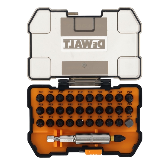 Изображение Skrūvgriežu uzgaļu komplekts DeWalt DT70901T; 32 gab.
