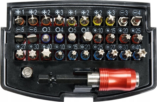 Picture of Skrūvgriežu uzgaļu komplekts Yato YT-04622; 32 gab.