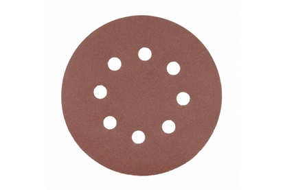 Picture of Smilšpapīrs Hogert HT8D122; 125 mm; G80; 5 gab.