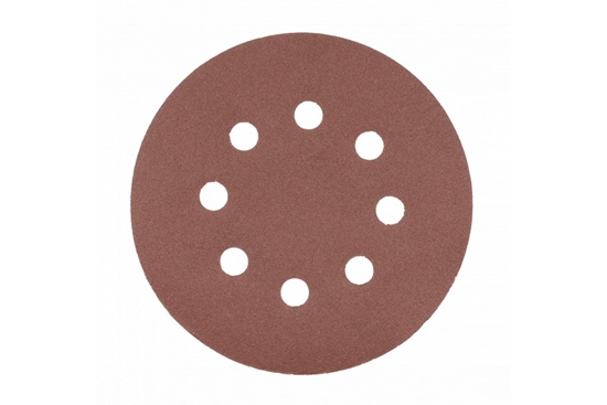 Picture of Smilšpapīrs Hogert HT8D122; 125 mm; G80; 5 gab.