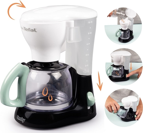Изображение Smoby SMOBY Mini Tefal Ekspres do Kawy AGD dla Dzieci do Kuchni