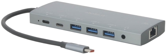 Picture of Stacja/replikator Mobilis Mobilis 020028 stacja dokujca Przewodowa USB 3.2 Gen 1 (3.1 Gen 1) Type-C Szary