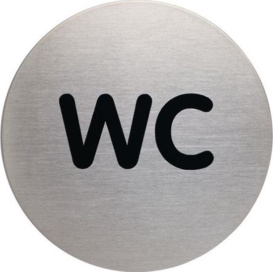 Picture of Staples DURABLE Piktogram PICTO, "WC" okrgy 83mm