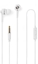 Изображение Suchawki Eko-Light Suchawki przewodowe z wtykiem 3,5 mm i wbudowanym mikrofonem biaego koloru