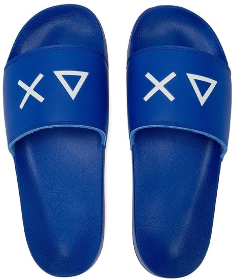 Picture of SUN68 Slippers Logo X36110-58 Niebieskie 41