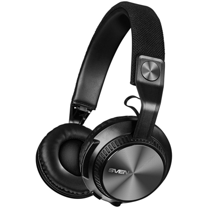 Picture of Sven Wireless stereo headphones with microphone SVEN AP-B630MV, black; AP-B630MV