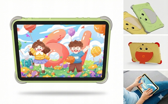 Изображение Tablet Kodak Tablet Dla Dzieci Kodak Kt102 10.1" Android 15 4/64gb 6000mah 2x Aparat / Kt102 Zielony