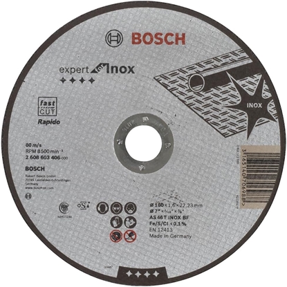 Attēls no Bosch TARCZA TNCA MPP INOX 180X1,6MM PR