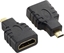 Picture of Techly Micro D HDMI - HDMI M/F Micro HDMI D Melns
