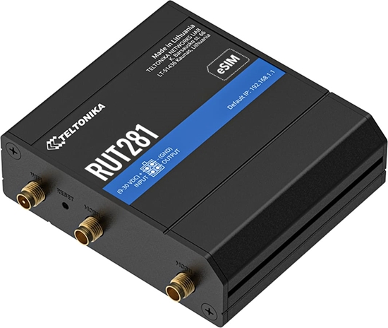 Picture of Teltonika RUT281 CAT4 LTE Router SIM & eSIM