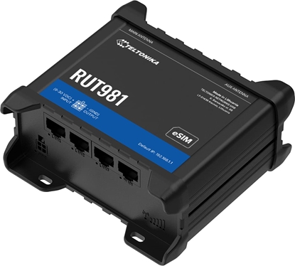 Attēls no Teltonika RUT981 CAT4 LTE Router Dual SIM & eSIM