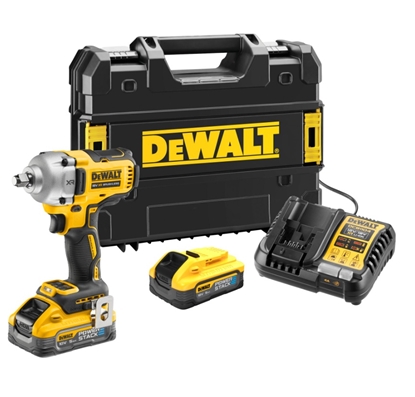 Attēls no Triecienatslēga DeWalt DCF891H2T-QW; 18 V; 1/2''; 2x5,0 Ah akum.